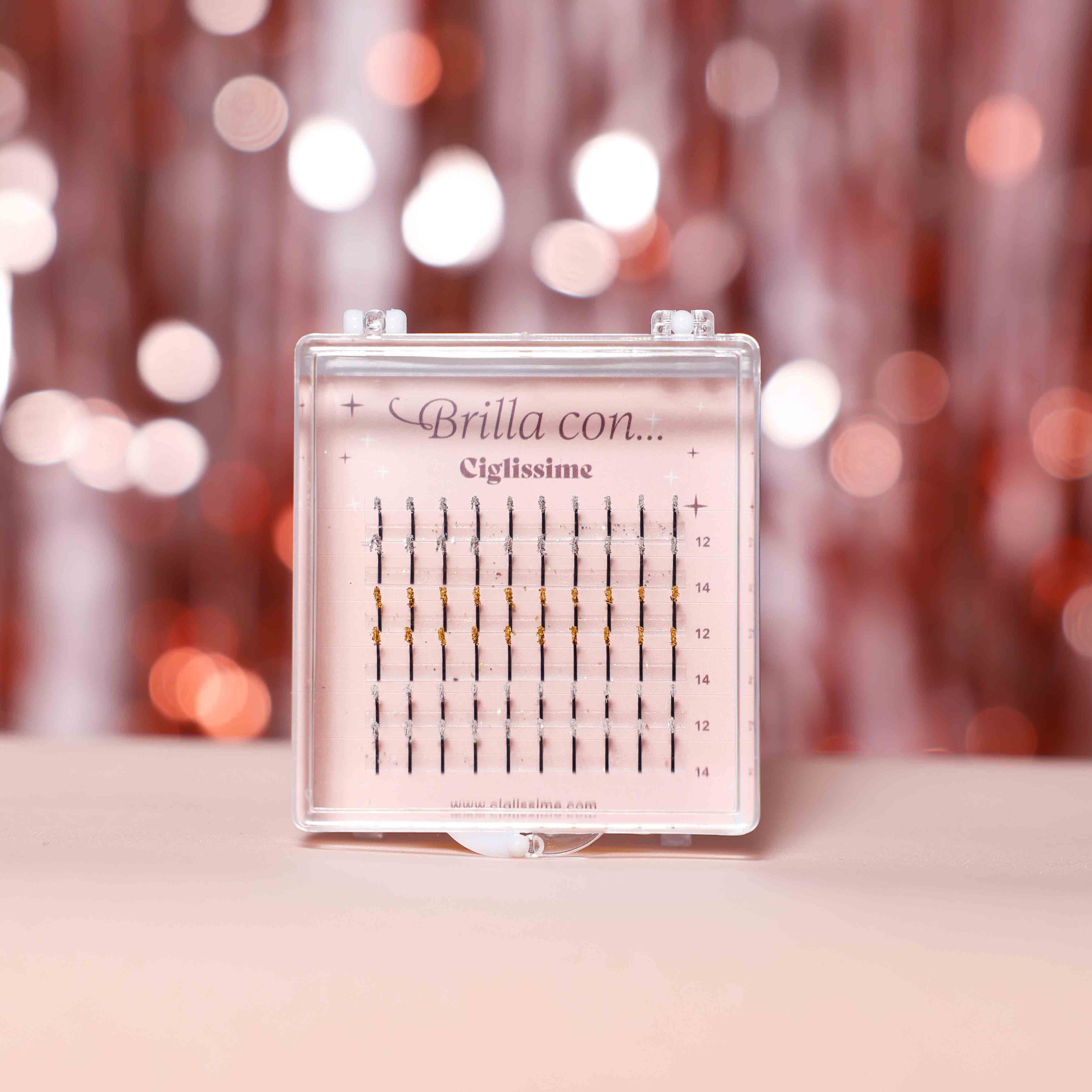 Very glittery