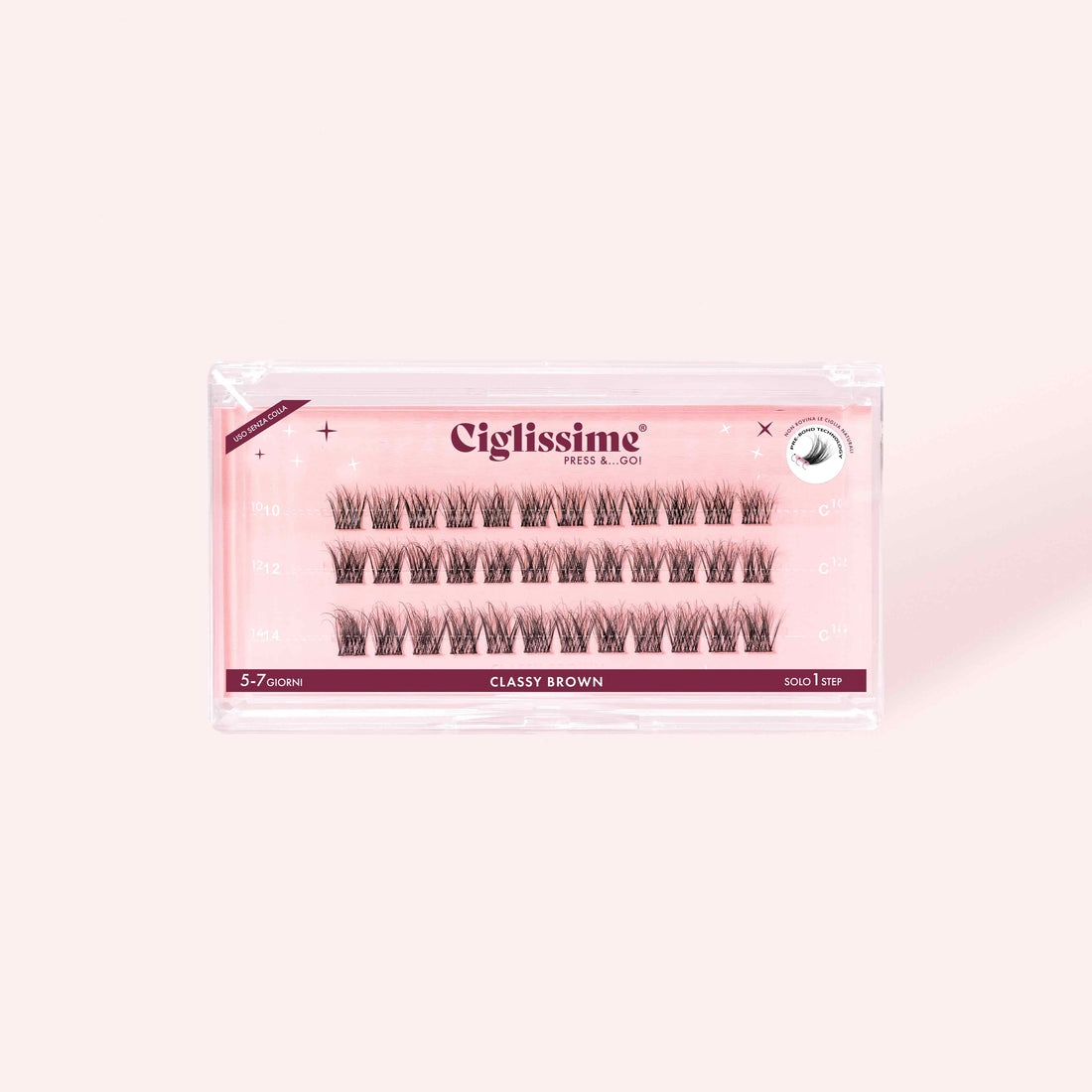 Press&amp;GO! Cluster Eyelashes