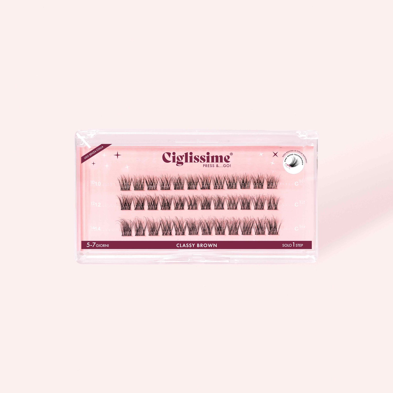 Press&amp;GO! Cluster Eyelashes