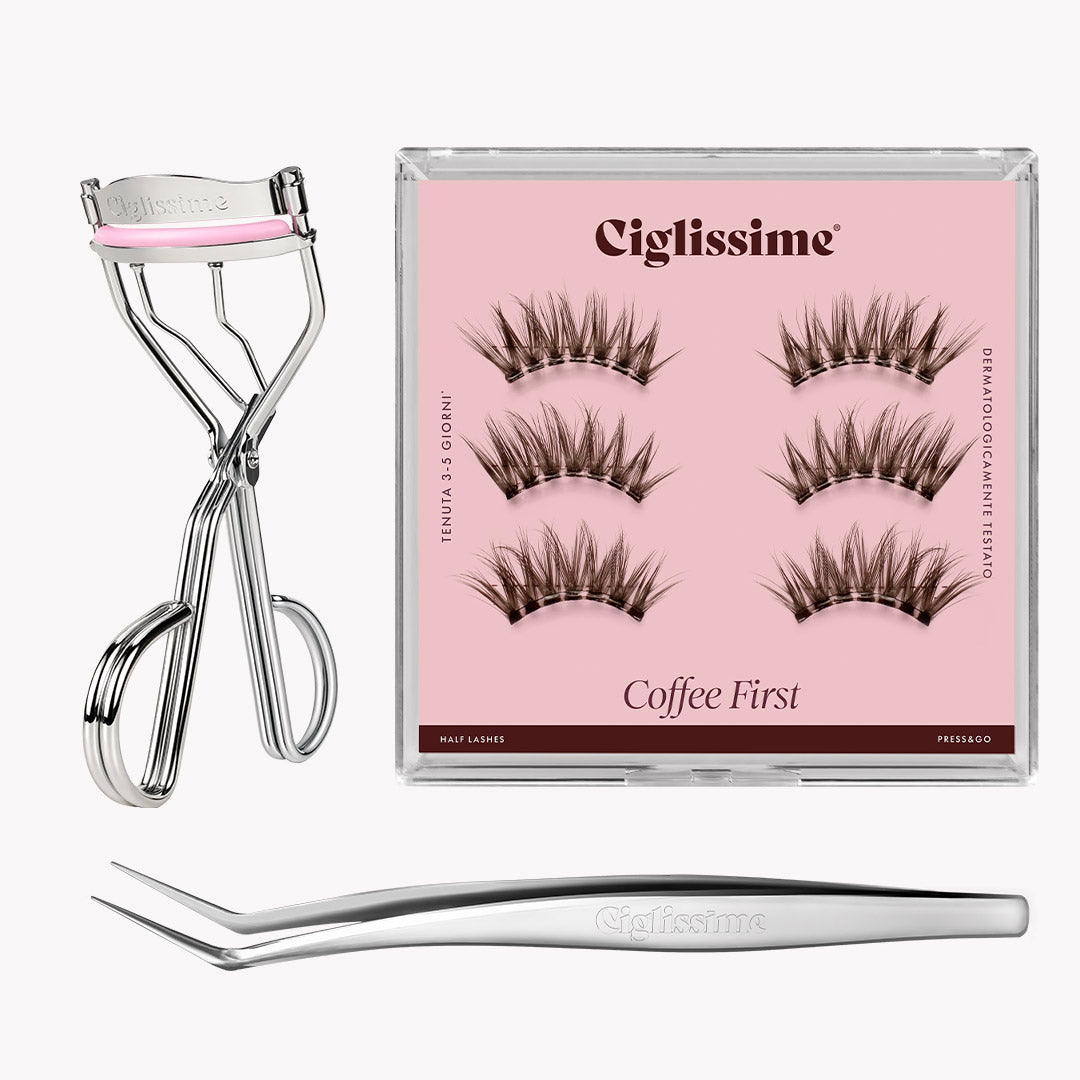 Starter Kit Half Lashes - Coffee First