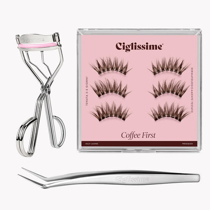 Starter Kit Half Lashes - Coffee First